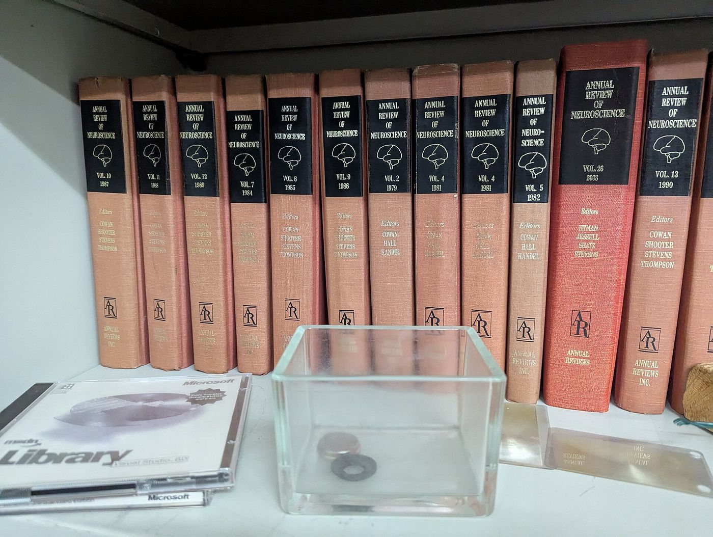 Annual Review of Neuroscience volumes at City College of New York
