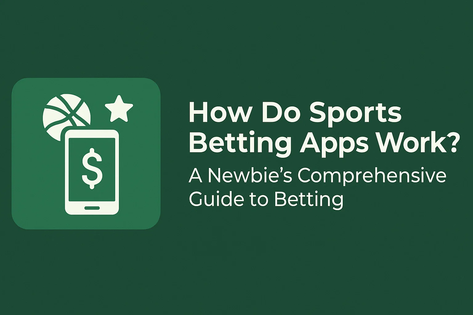 How Do Sports Betting Apps Work? A Newbie's Comprehensive Guide to Betting