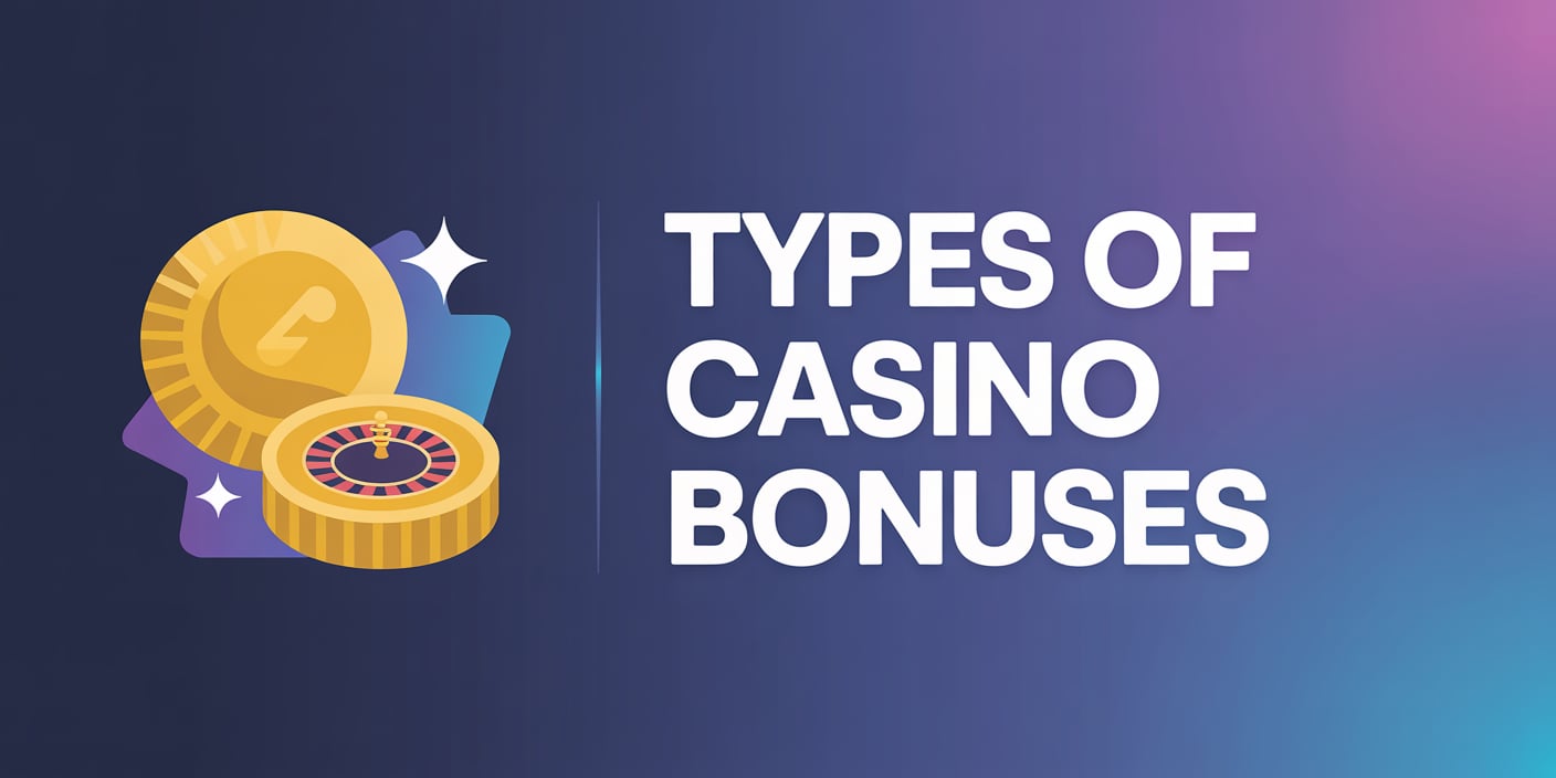Types of Casino Bonuses